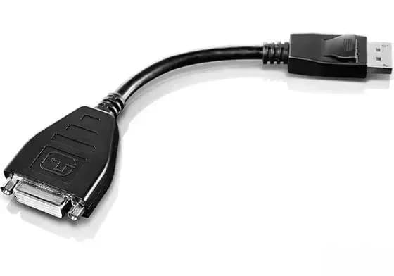 Lenovo DisplayPort to Single-Link DVI-D Monitor Adapter
