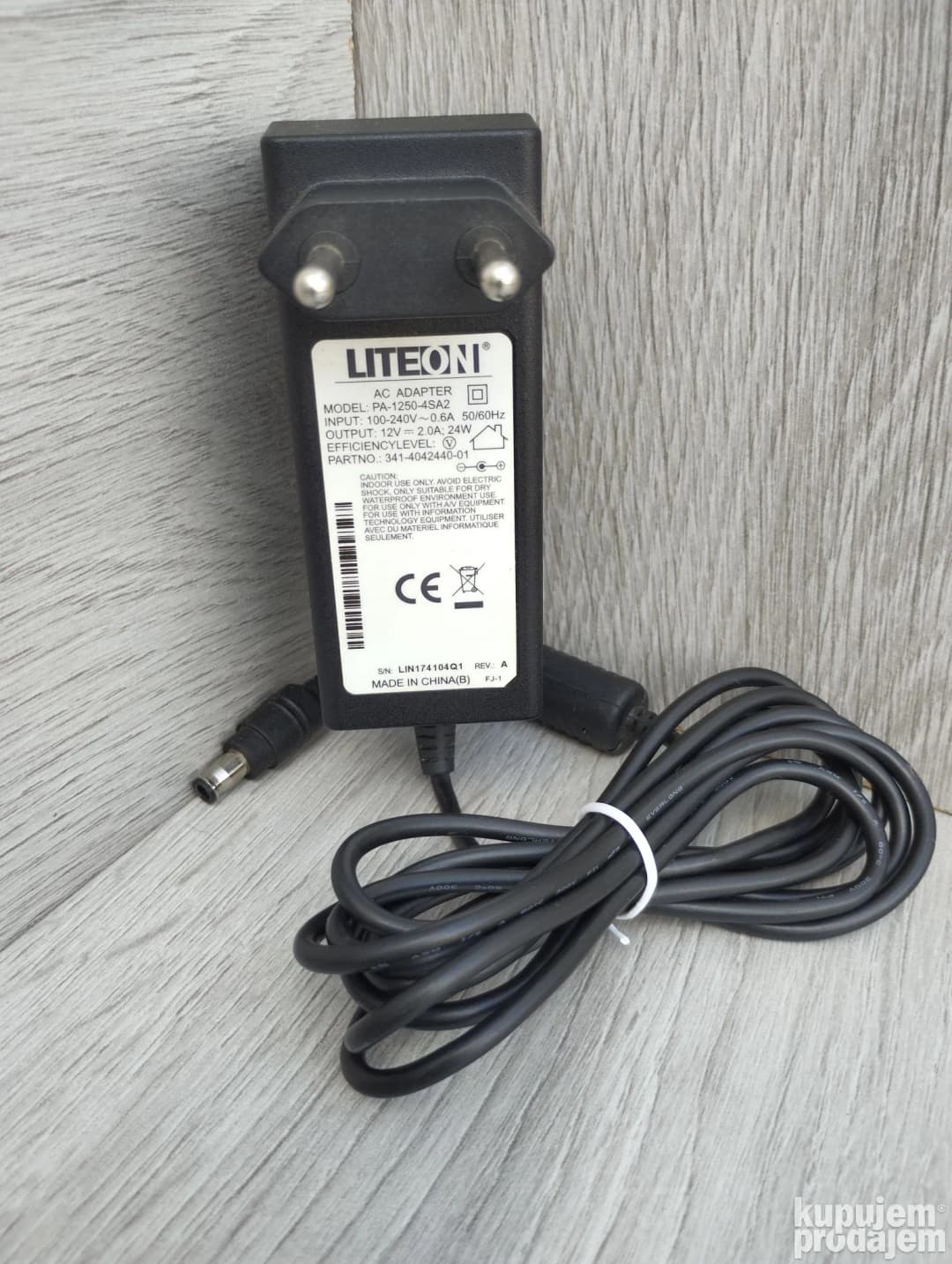 LiteOn 12v 2a konektor sa iglicom