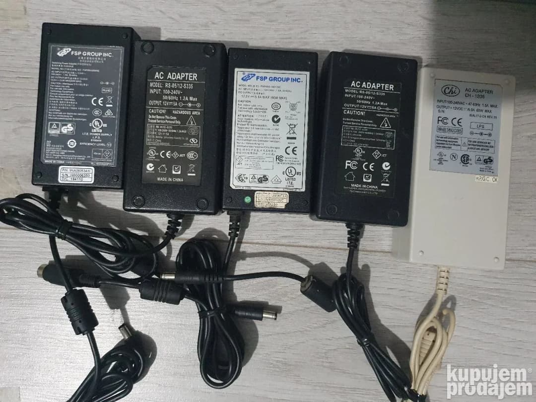 Adapter 12V 5A