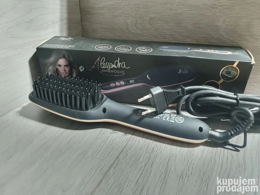 Elektricna četka za ispravljanje kose "Alessandra Ambrosio"
