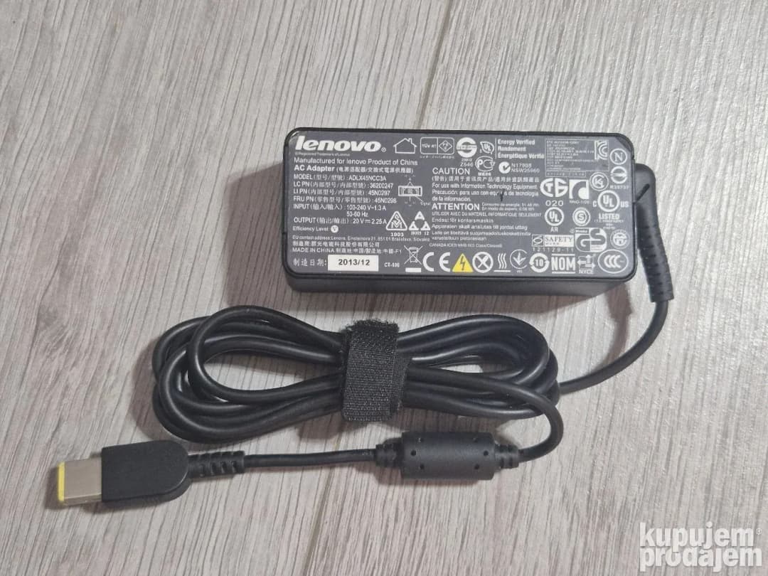 Lenovo 20V 2.25A (ADLX45NCC3A) ORIGINAL