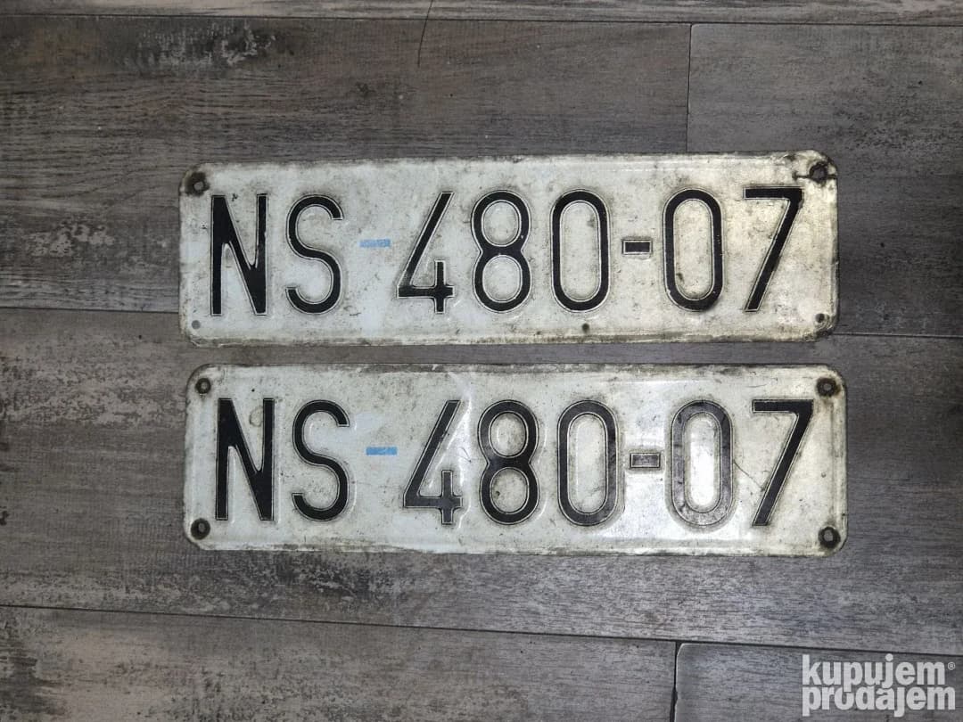 Stare tablice NS 480-07