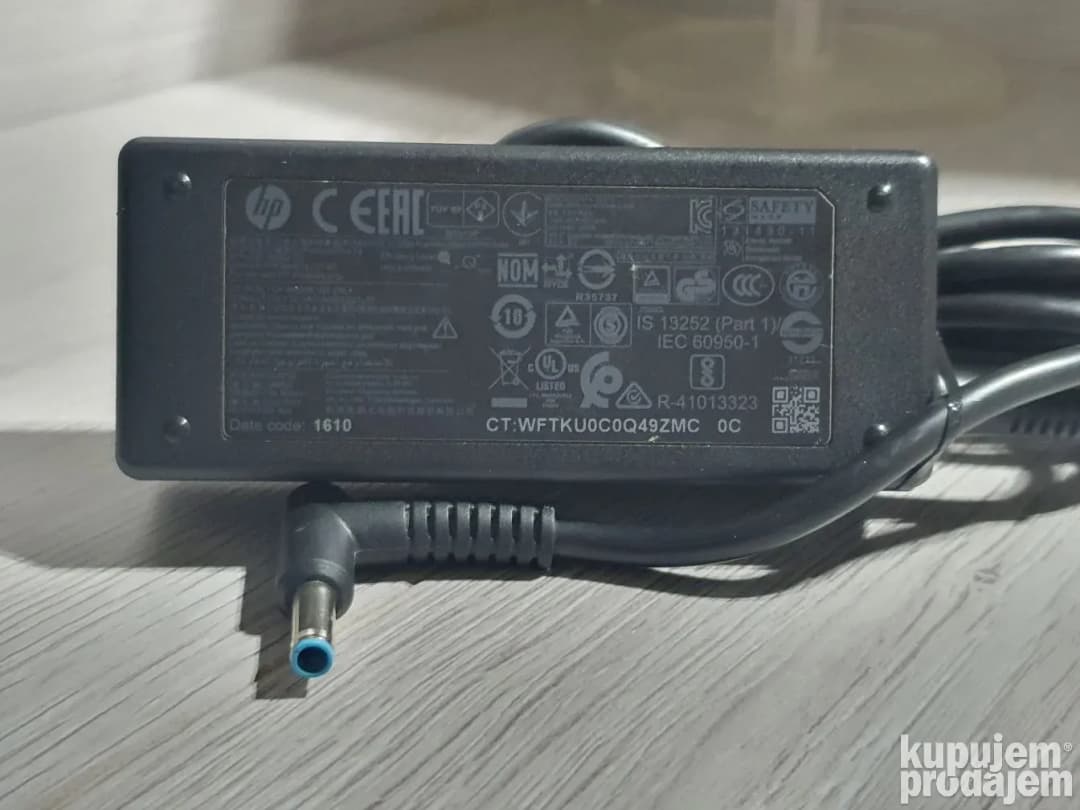 Adapter hp 19.5V 2.31A plavi konektor sa iglicom ORIGINAL