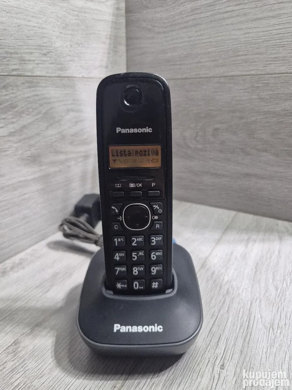 Panasonic fiksni telefon KX-TG1611FX