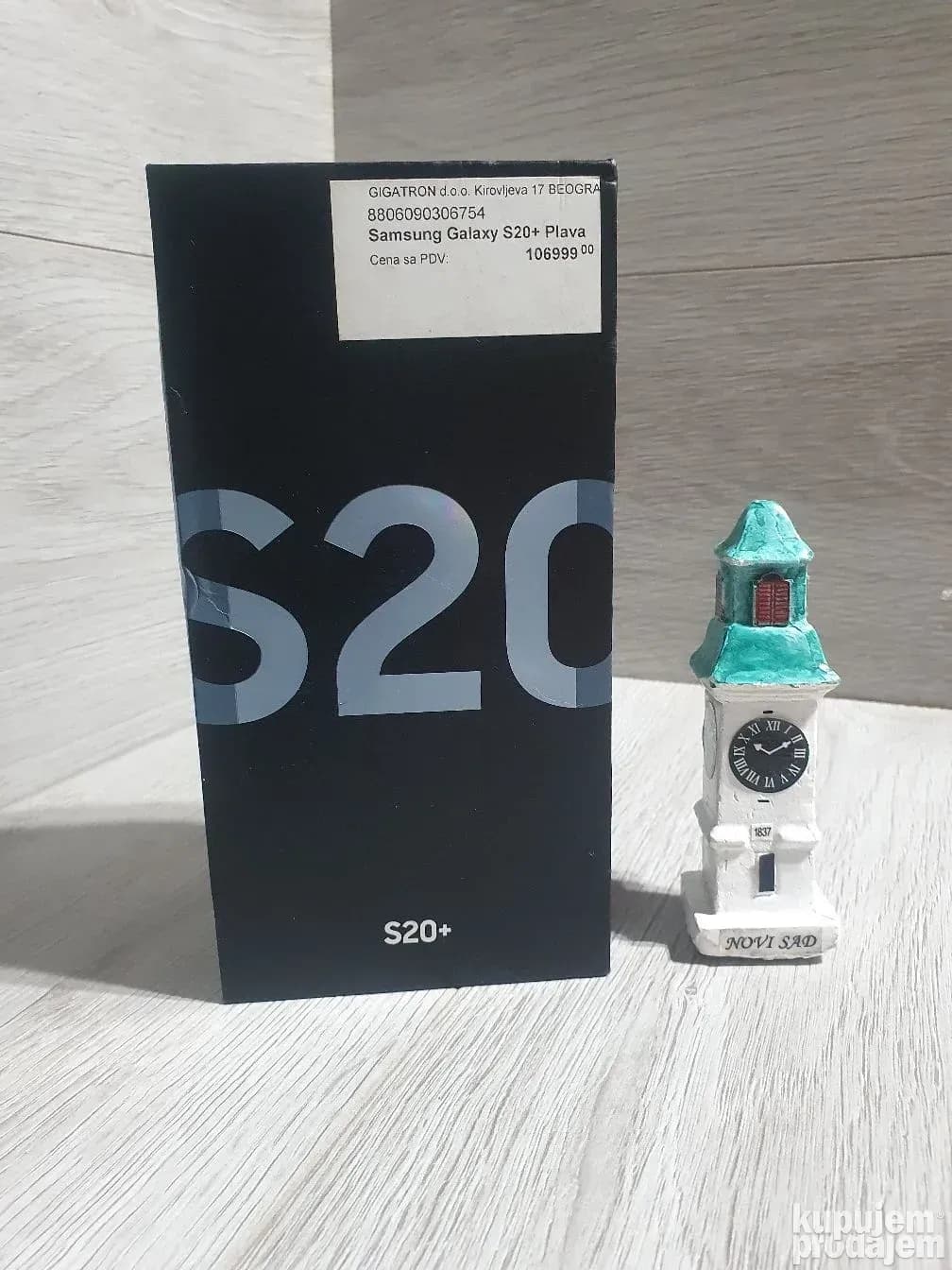 Samsung S20+ - kutija -