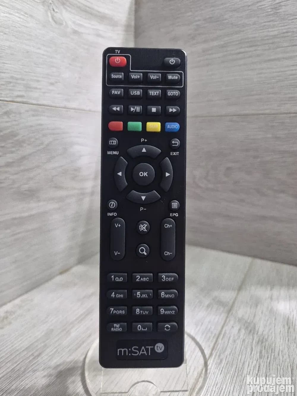Daljinski m:Sat TV