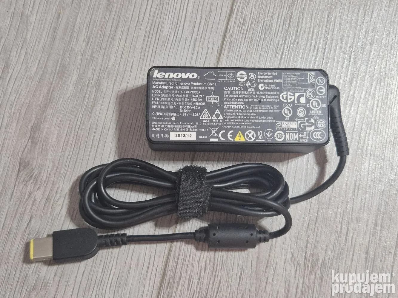 Lenovo 20V 2.25A (ADLX45NCC3A) ORIGINAL