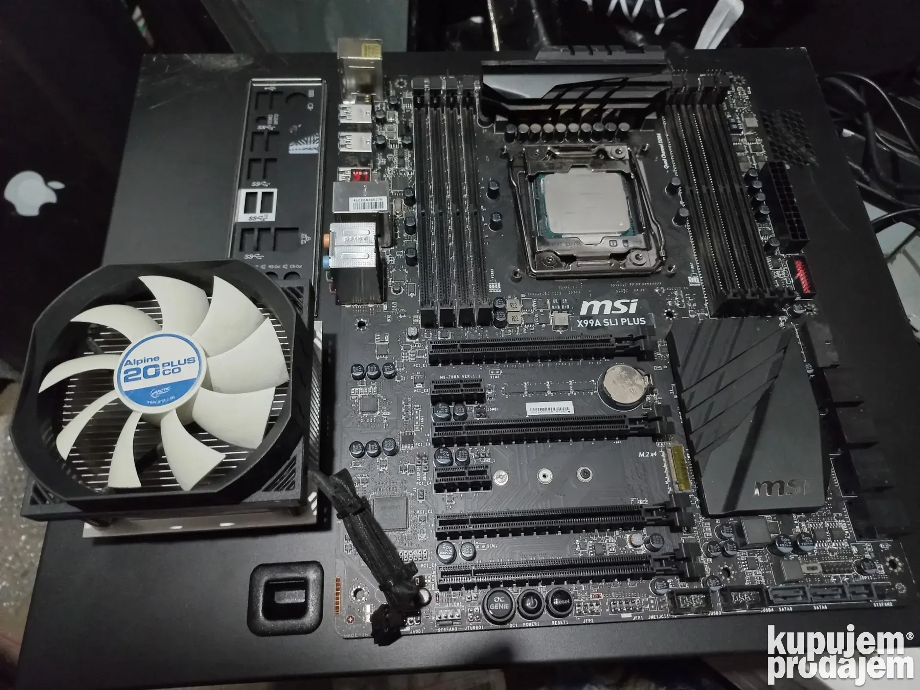 MSI x99A SLI Plus, i7-5820k, kuler (socket 2011)