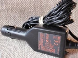 auto adapter sony 9.5 v dcc-fx170