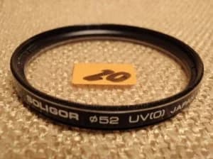 filter SOLIGOR UV 52 mm