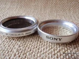 polarizer+uv SONY 30mm