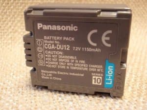 baterija Panasonic CGA-DUO12