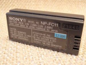 baterija SONY NP-FC11