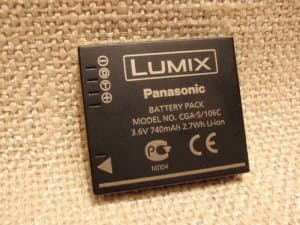 baterija lumix CGA-S-106C orginal