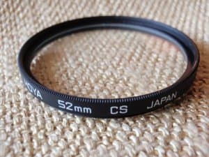 trik filter HOYA 52mm CS