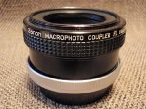CANON makrophoto coupler fl55