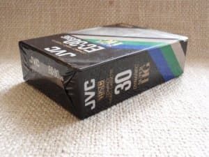 JVC kaseta vhs -c