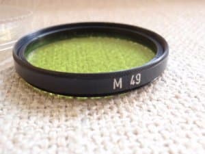 49mm zuto-zeleni -sssr filter