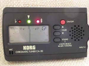 KORG CA-30 tuner