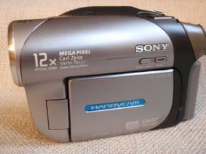 SONY dcr-dvd203e kamera