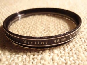 VIVITAR UV 48mm filter