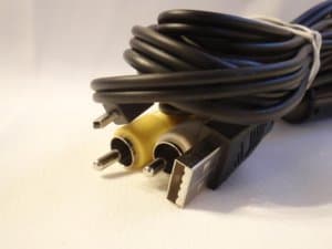 LUMIX usb & av kabal