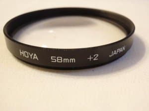 HOYA 58mm +2 makro lece