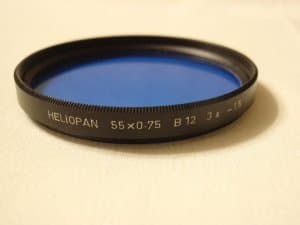 HELIOPAN filter B12 55mm