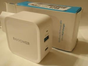 RAVPOWER 65W 2 port punjac