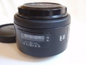 50/1.7af SONY MINOLTA objektiv