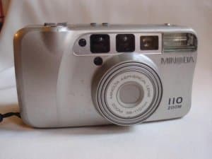 MINOLTA zoom 110 filmas