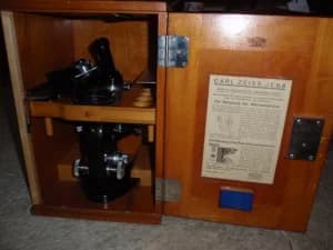 CARLL ZEISS mikroskop