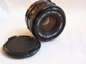 50/1.8FD Canon objektiv
