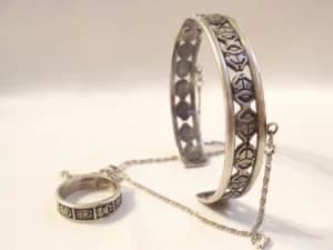 SET narukca+prsten 925 srebro xxxw