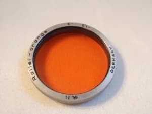 Rollei R II orange filter