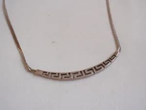 VERSACE 925 srebrna ogrlica xxxw