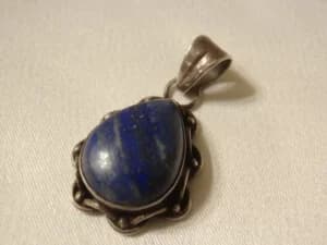 privezak Lapis Lazuli &srebro
