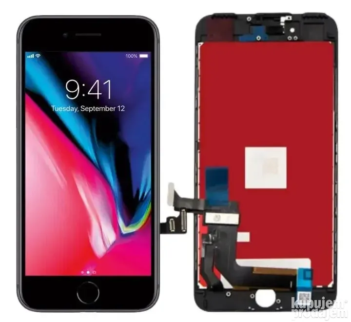 Iphone 8 LCD Display + touchscreen ekran
