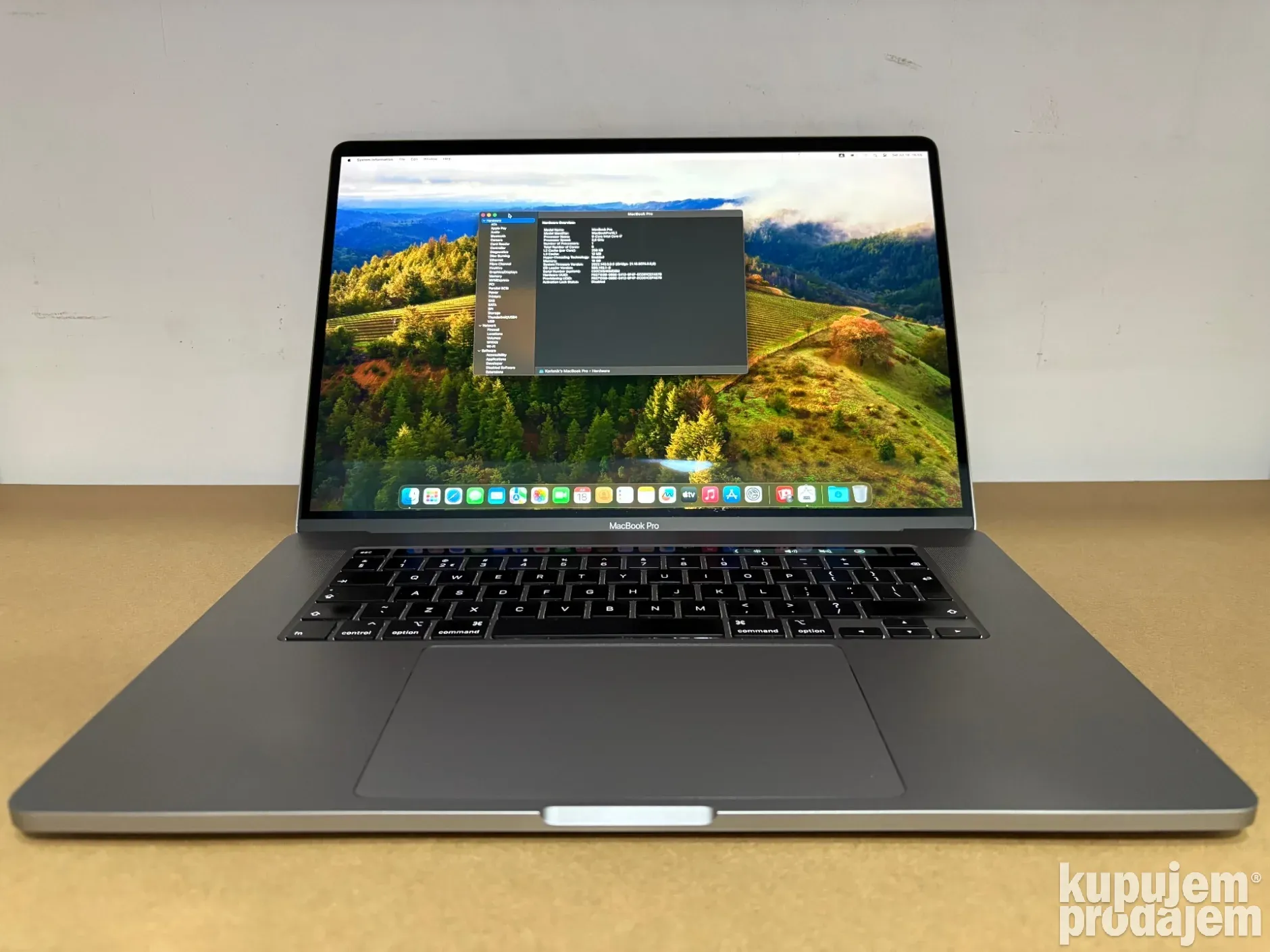 MacBook Pro 16" 2019 Space Gray i7/16GB/500GB